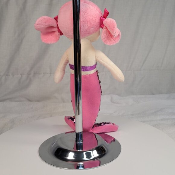 Dandee Mermaid Plush Doll Pink Sequin Tail - Picture 5 of 8